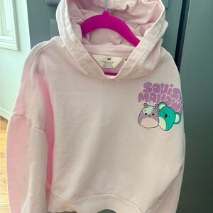 Squidhmallow hooded shirt 8yo